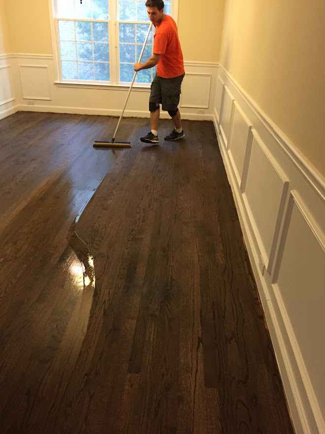 sealing newly finished floors